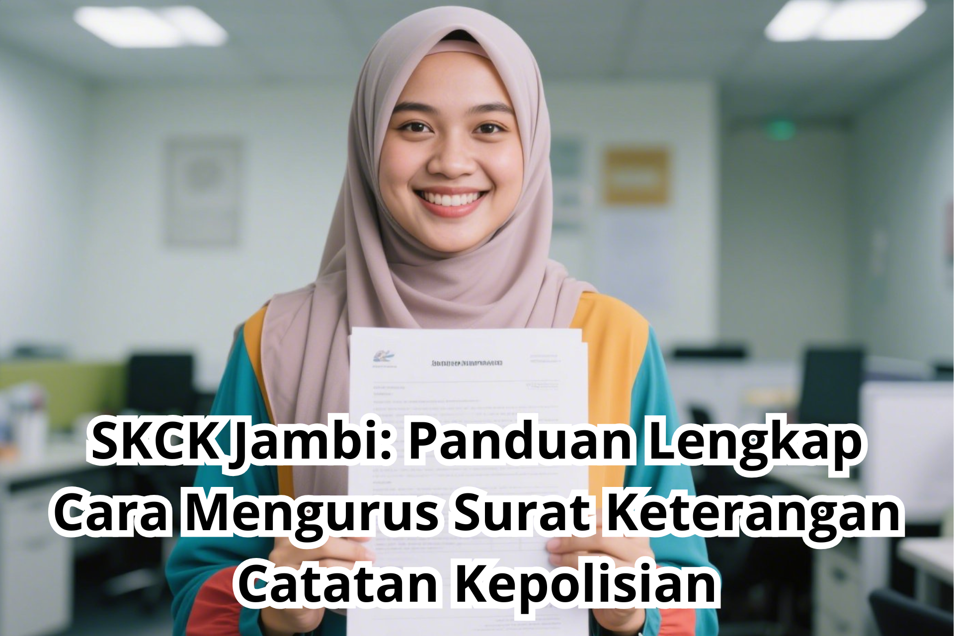 SKCK Jambi: Panduan Lengkap Cara Mengurus Surat Keterangan Catatan Kepolisian