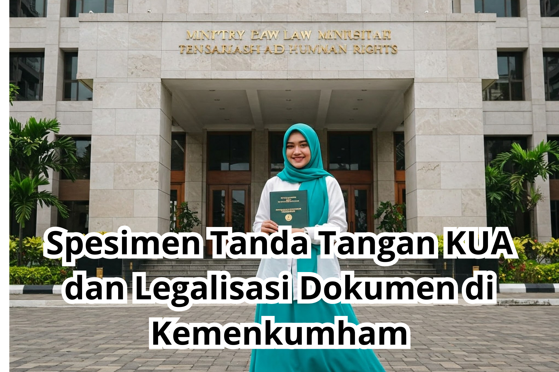 Spesimen Tanda Tangan KUA dan Legalisasi Dokumen di Kemenkumham