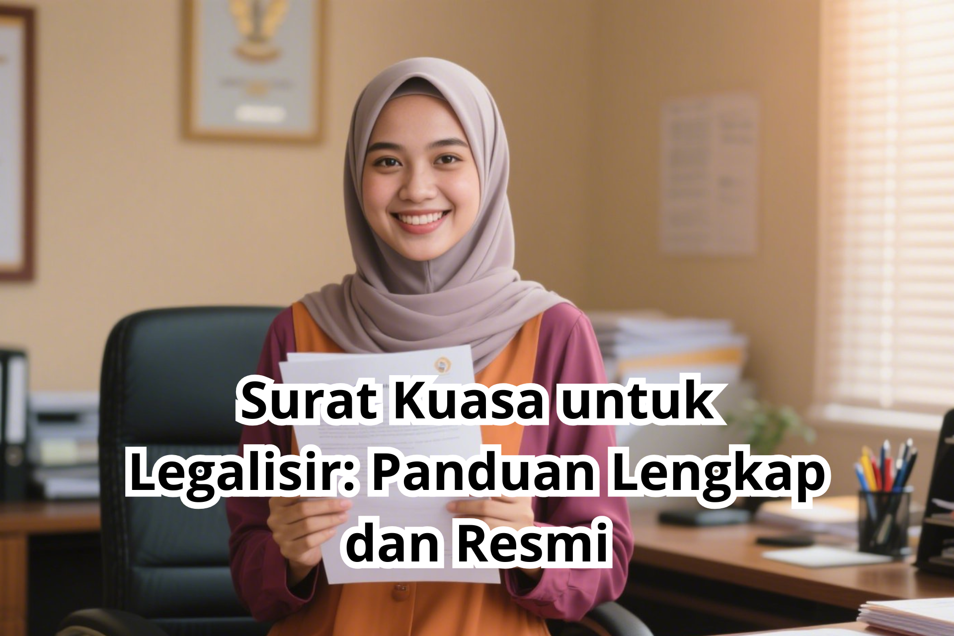 Surat Kuasa untuk Legalisir: Panduan Lengkap dan Resmi