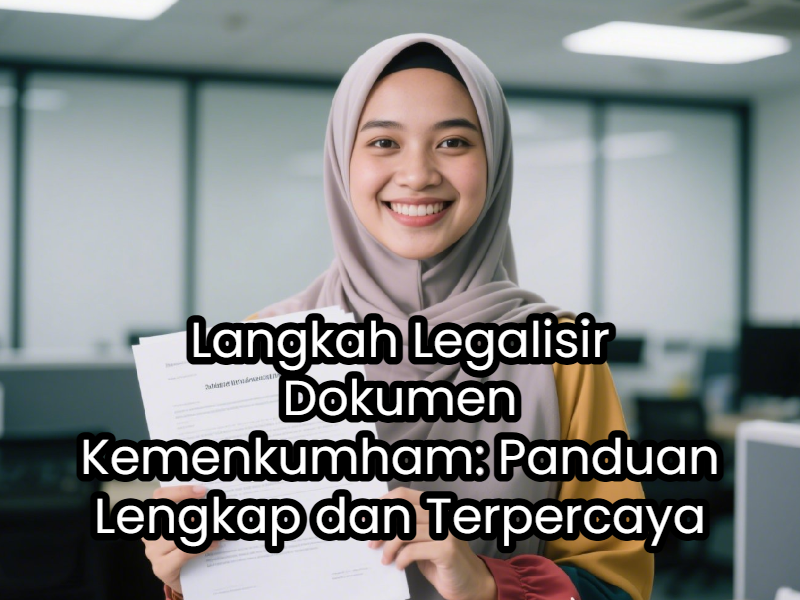 Langkah Legalisir Dokumen Kemenkumham: Panduan Lengkap dan Terpercaya