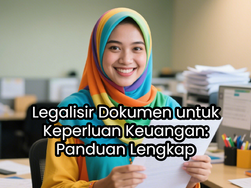 Legalisir Dokumen untuk Keperluan Keuangan: Panduan Lengkap