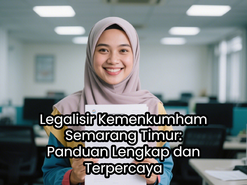 Legalisir Kemenkumham Semarang Timur: Panduan Lengkap dan Terpercaya