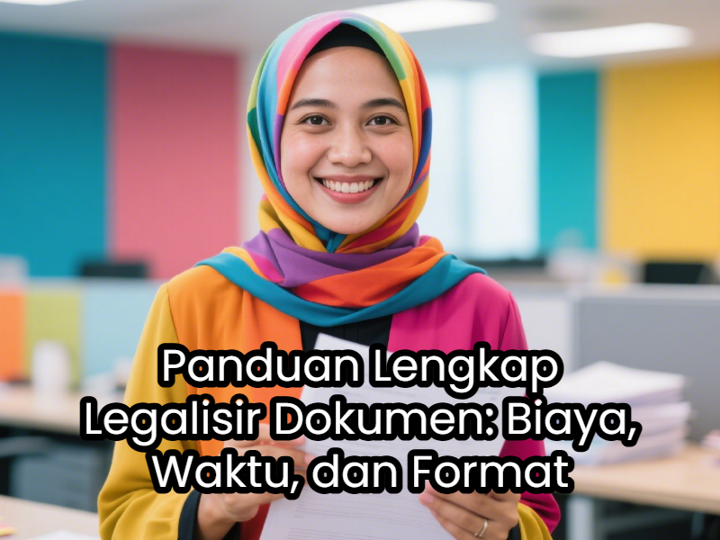 Panduan Lengkap Legalisir Dokumen: Biaya, Waktu, dan Format