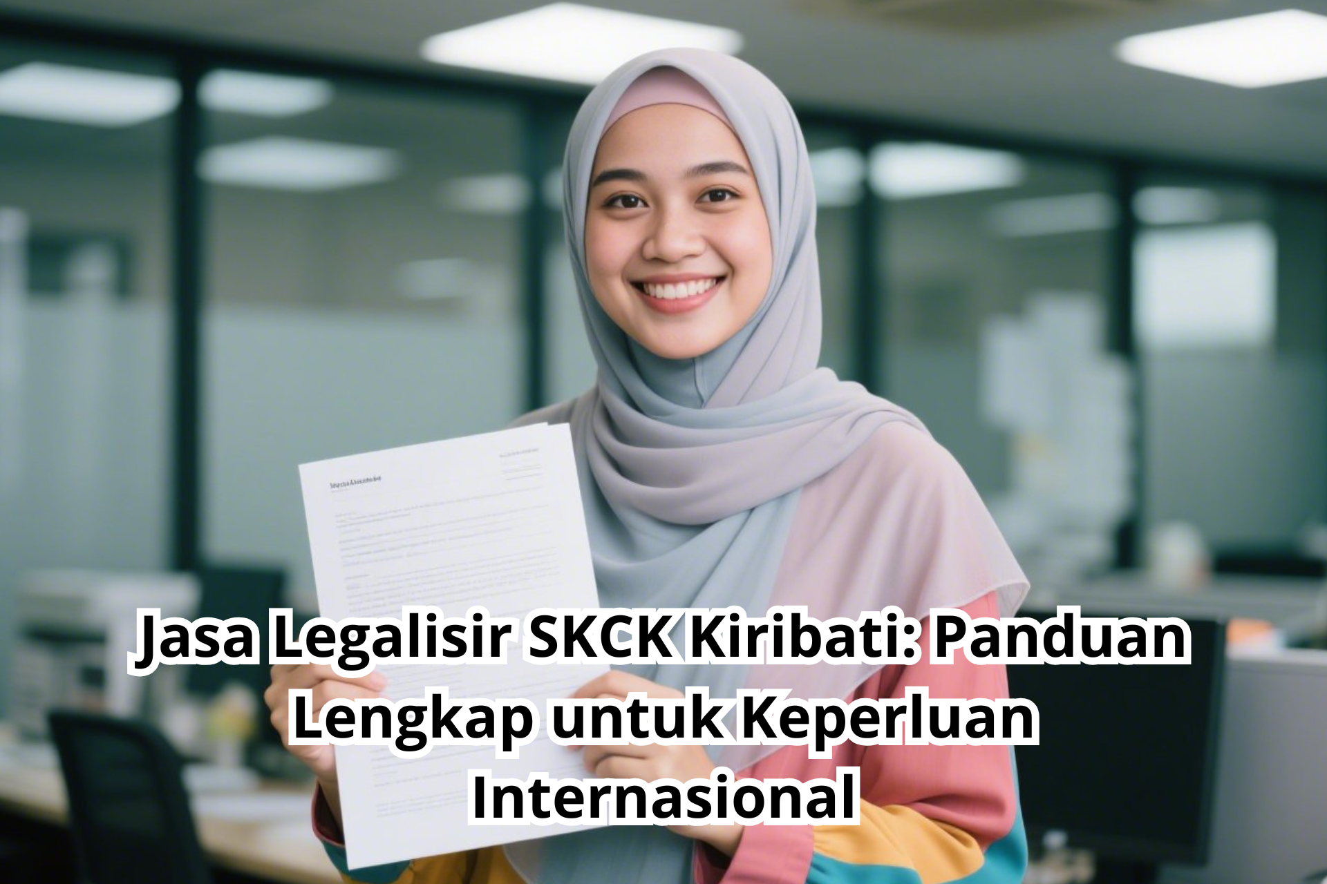 Jasa Legalisir SKCK Kiribati: Panduan Lengkap untuk Keperluan Internasional