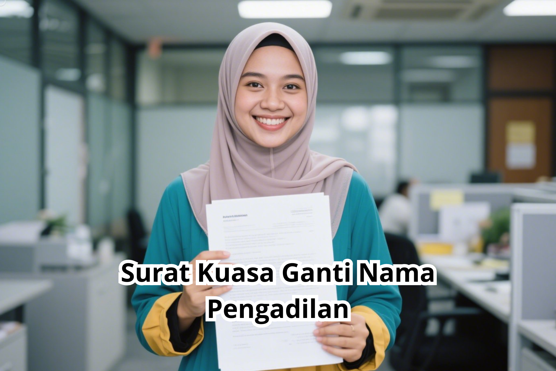 Surat Kuasa Ganti Nama Pengadilan