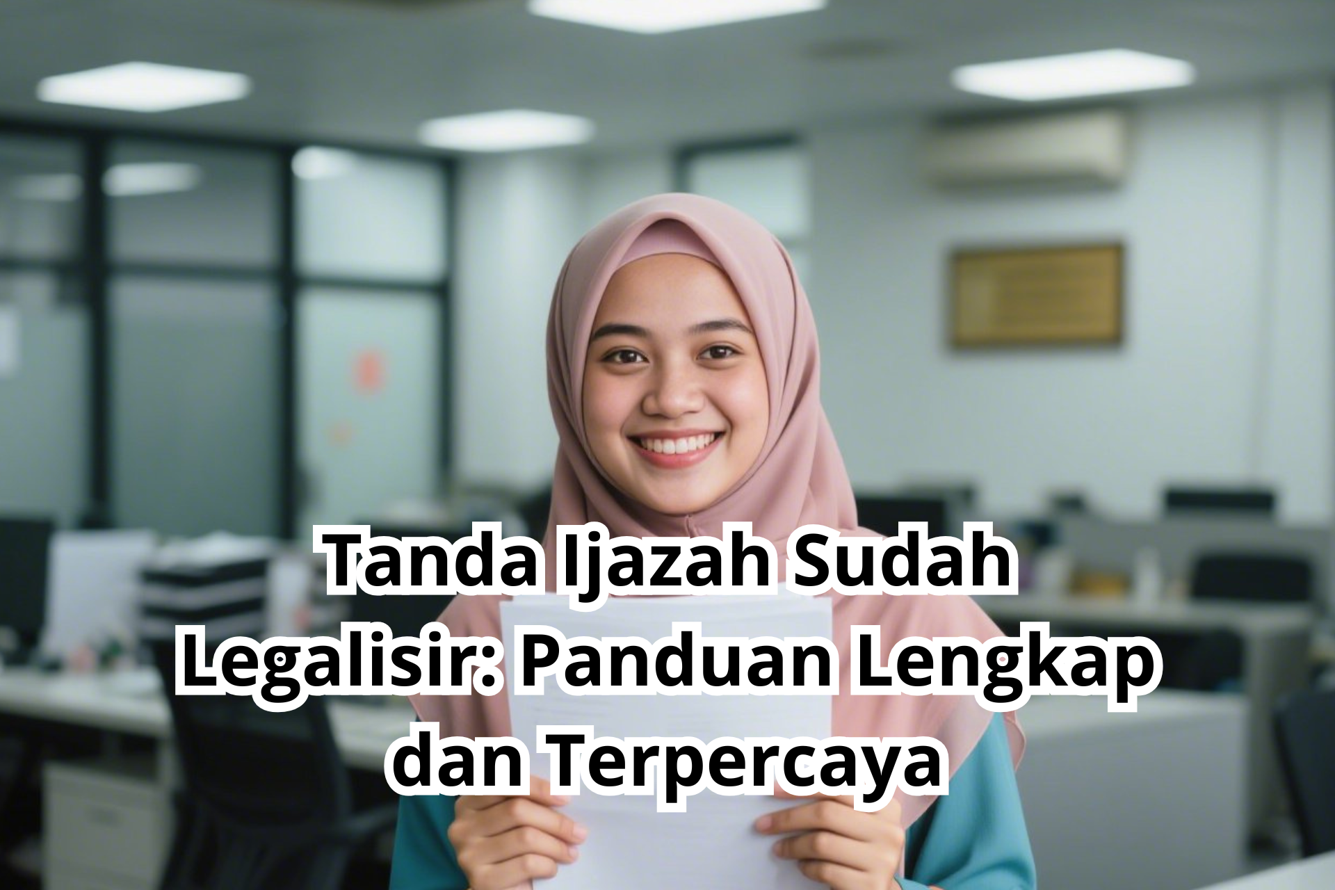 Tanda Ijazah Sudah Legalisir: Panduan Lengkap dan Terpercaya